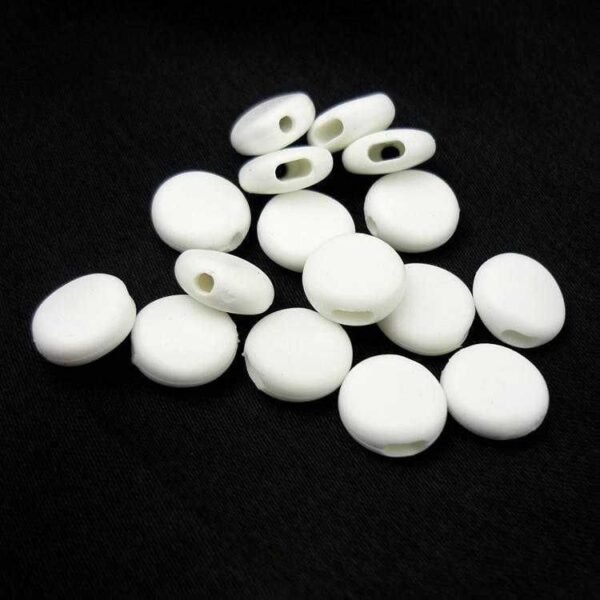 Silicone mask elastic band adjustment buckle flat button flat soft rubber earmuffs mask strap anti-slip rope buckle accessories - Image 2
