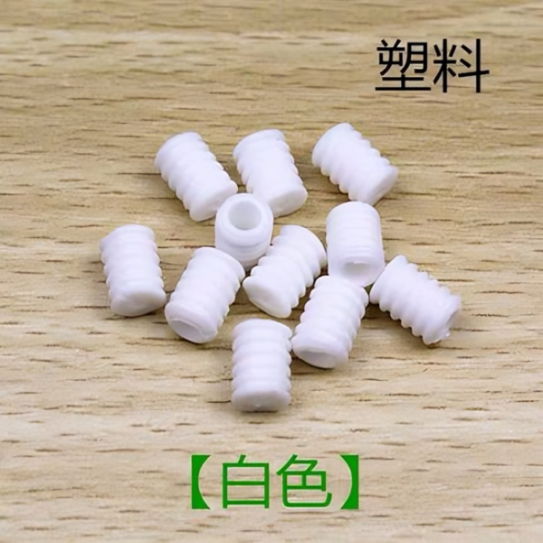 Silicone mask elastic band adjustment buckle flat button flat soft rubber earmuffs mask strap anti-slip rope buckle accessories